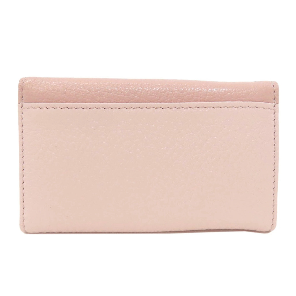 Miu Miu Ribbon Key Case Wallet Leather - Picture 2 of 11